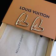 Louis Vuitton heart earings  - 5