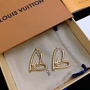 Louis Vuitton heart earings  - 6