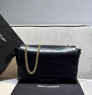 YSL Kate Reversible Chain Bag in Suede and Crocodile-Embossed Leather - 3