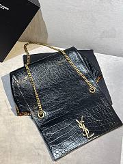 YSL Kate Reversible Chain Bag in Suede and Crocodile-Embossed Leather - 4