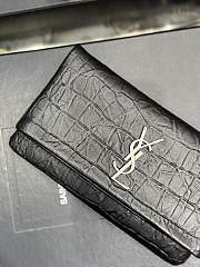 YSL crocodlie clutch  - 5