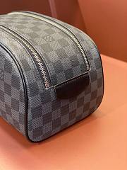 Louis Vuitton Dopp Kit Toiletry Black Damier Pouch - 6