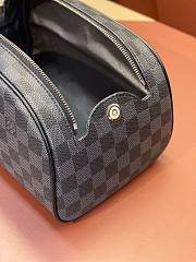 Louis Vuitton Dopp Kit Toiletry Black Damier Pouch - 4