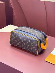 Louis Vuitton Dopp Kit Toiletry Yellow Monogram Pouch - 1