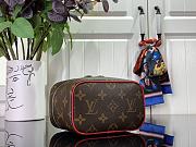 Louis Vuitton Nice mini red monogram bag  - 6