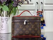 Louis Vuitton Nice Small red monogram bag - 1