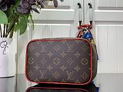 Louis Vuitton Nice Small red monogram bag - 6