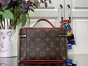 Louis Vuitton Nice Small red monogram bag - 3