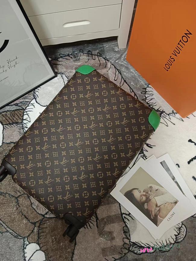 Louis Vuitton Horizon green monogram luggage - 1