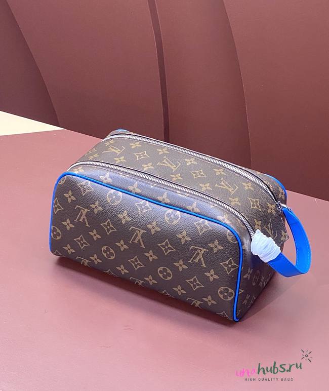 Louis Vuitton Dopp Kit Toiletry blue line Pouch - 1