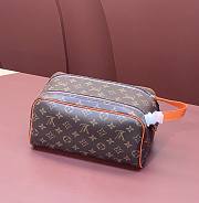 Louis Vuitton Dopp Kit Toiletry orange line Pouch - 1