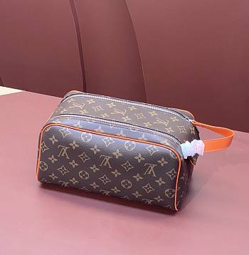 Louis Vuitton Dopp Kit Toiletry orange line Pouch