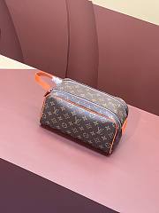 Louis Vuitton Dopp Kit Toiletry orange line Pouch - 5