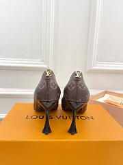 Louis Vuitton Monogram Canvas Heels 8cm - 4