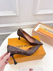 Louis Vuitton Monogram Canvas Heels 8cm - 2