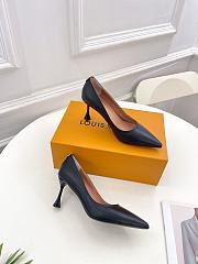 Louis Vuitton Black Heels 8cm - 3