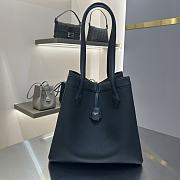 Fendi Origami large black leather bag  - 6