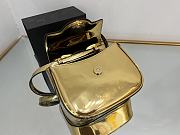 Versace La Medusa gold patent mini bag - 6