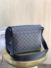 Louis Vuitton Messenger Black Damier Canva N40418 Bag - 6