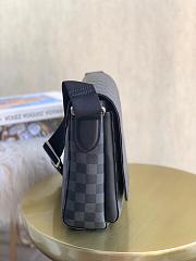 Louis Vuitton Messenger Black Damier Canva N40418 Bag - 5