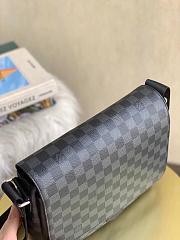 Louis Vuitton Messenger Black Damier Canva N40418 Bag - 2