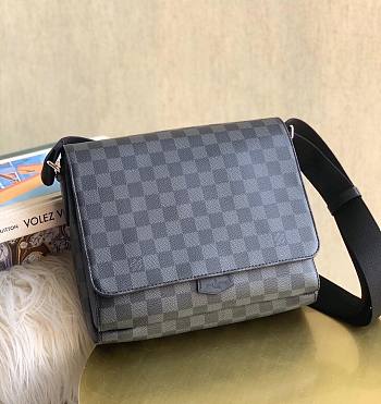 Louis Vuitton Messenger Black Damier Canva N40418 Bag