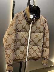 Gucci GG puffer coat  - 4