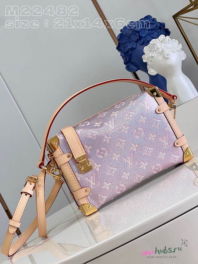 Louis Vuitton Side Trunk Pink Bag  - 1