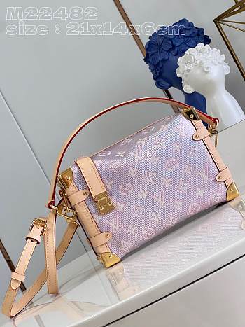 Louis Vuitton Side Trunk Pink Bag 