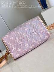 Louis Vuitton mini speedy 20 pink bag  - 3