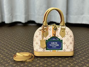Louis Vuitton Alma BB Beige/Ocher Bag