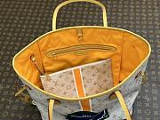 Louis Vuitton Neverfull Beige/Ocher Bag - 5