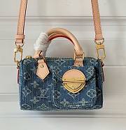 Louis Vuitton Nano Denim M82950 Speedy - 1