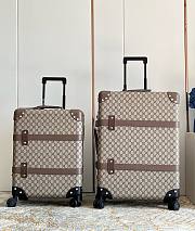 GUCCI x Globetrotter GG beige Suitcase  - 1