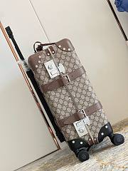 GUCCI x Globetrotter GG beige Suitcase  - 3