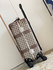 GUCCI x Globetrotter GG beige Suitcase  - 5