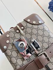 GUCCI x Globetrotter GG beige Suitcase  - 6