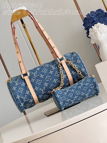 Louis Vuitton denim papillon M46830