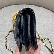 Chanel 23S Woc Black Caviar Leather Bag - 6