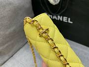 Chanel 23S Woc Yellow Caviar Leather Bag - 2