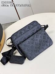 Louis Vuitton Trio Messenger Monogram Shadow Leather Bag - 5