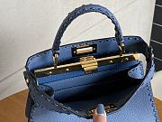 Peekaboo ISeeU small blue selleria bag - 6