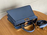 Peekaboo ISeeU small blue selleria bag - 5