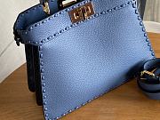 Peekaboo ISeeU small blue selleria bag - 3