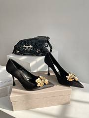 Jimmy Choo gold flower heels 02 - 4