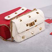 Valentino Garavani white fabric 25cm bag - 6