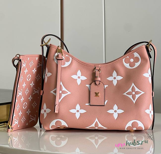 Louis Vuitton Carryall Pink Bag - 1