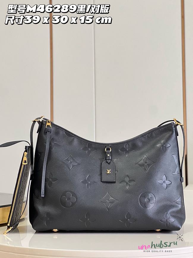 Louis Vuitton Large Carryall Black Bag - 1