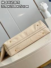 Louis Vuitton Large Carryall Cream Bag - 4