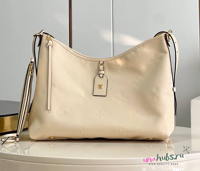 Louis Vuitton Large Carryall Cream Bag - 1